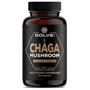 Solve Labs - CHAGA 10:1 EKSTRAKT - 60 kapsułek Solve Labs - CHAGA 10:1 EKSTRAKT - 60 kapsułek